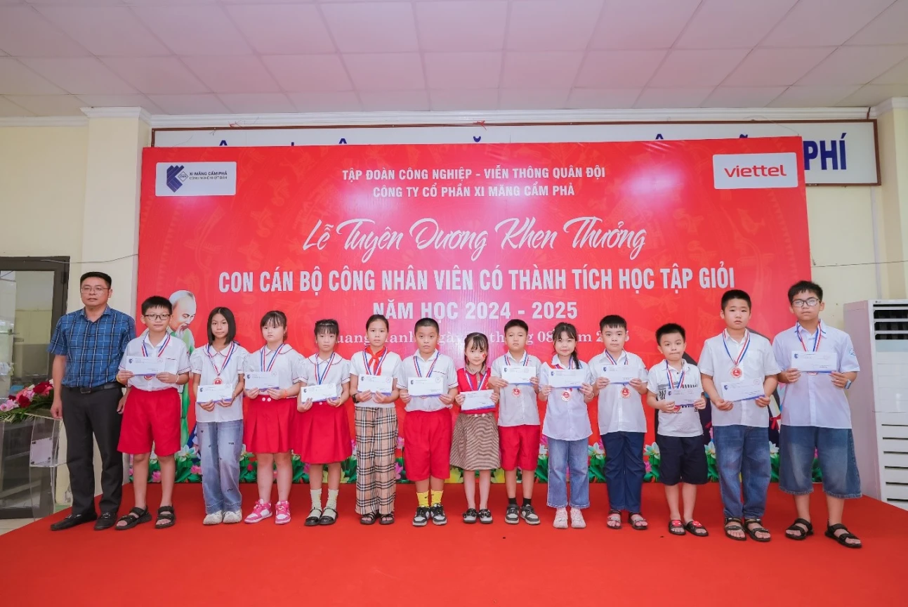 Lan tỏa niềm tự hào – Vinh danh con em CBCNV đạt thành tích học tập xuất sắc năm học 2024-2025